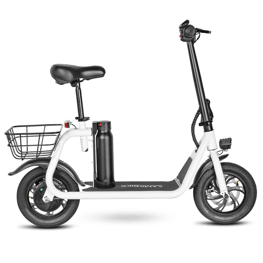 Samebike SM-C01 Electric Scooter with Seat - Pogo Cycles