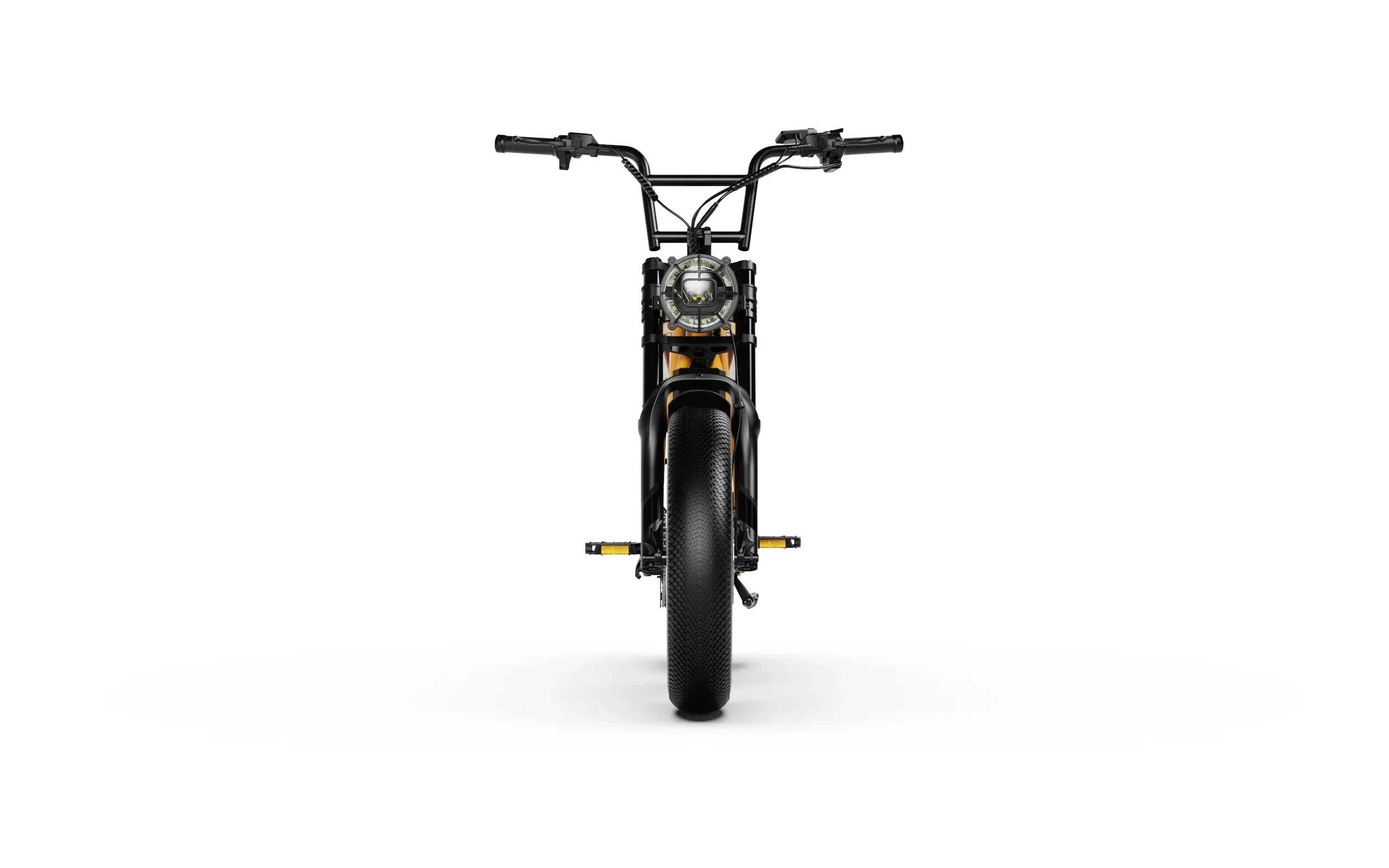 A-Spadz Cavet Air Electric Bike - Black on a white background