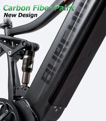 BURCHDA HC26 Dual Motor Electric Bike - Pogo Cycles - Carbon paint view