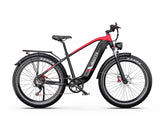 DUOTTS F26 Lite Electric Bike with red and black design on a white background