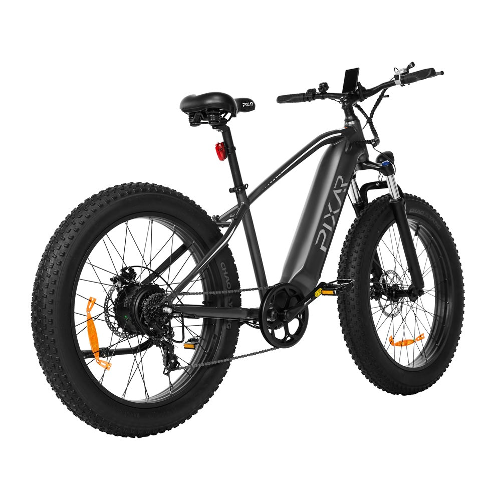 Pixar Space 1 High-Performance Electric Bike with 'PIXAR' branding on a white background