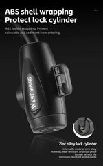 WEST BIKING Antifreezing Bicycle Cable Lock Portable Anti-Theft Bike Wire Lock With 2 Keys E-Bike Scooter Motorcycle Safety Lock