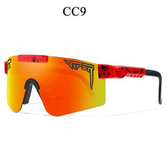 Adult UV400 Cycling Glasses Pit Viper Sunglasses Men Women Outdoor Baseball Eyewear Sport Goggles Mtb Sun Shades