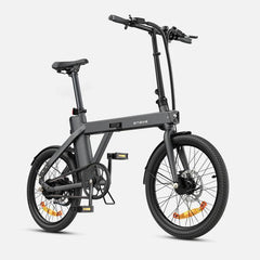 ENGWE P20 Electric Bike in black on a white background