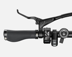 Handle view of ENGWE P20 Electric Bike on a white background