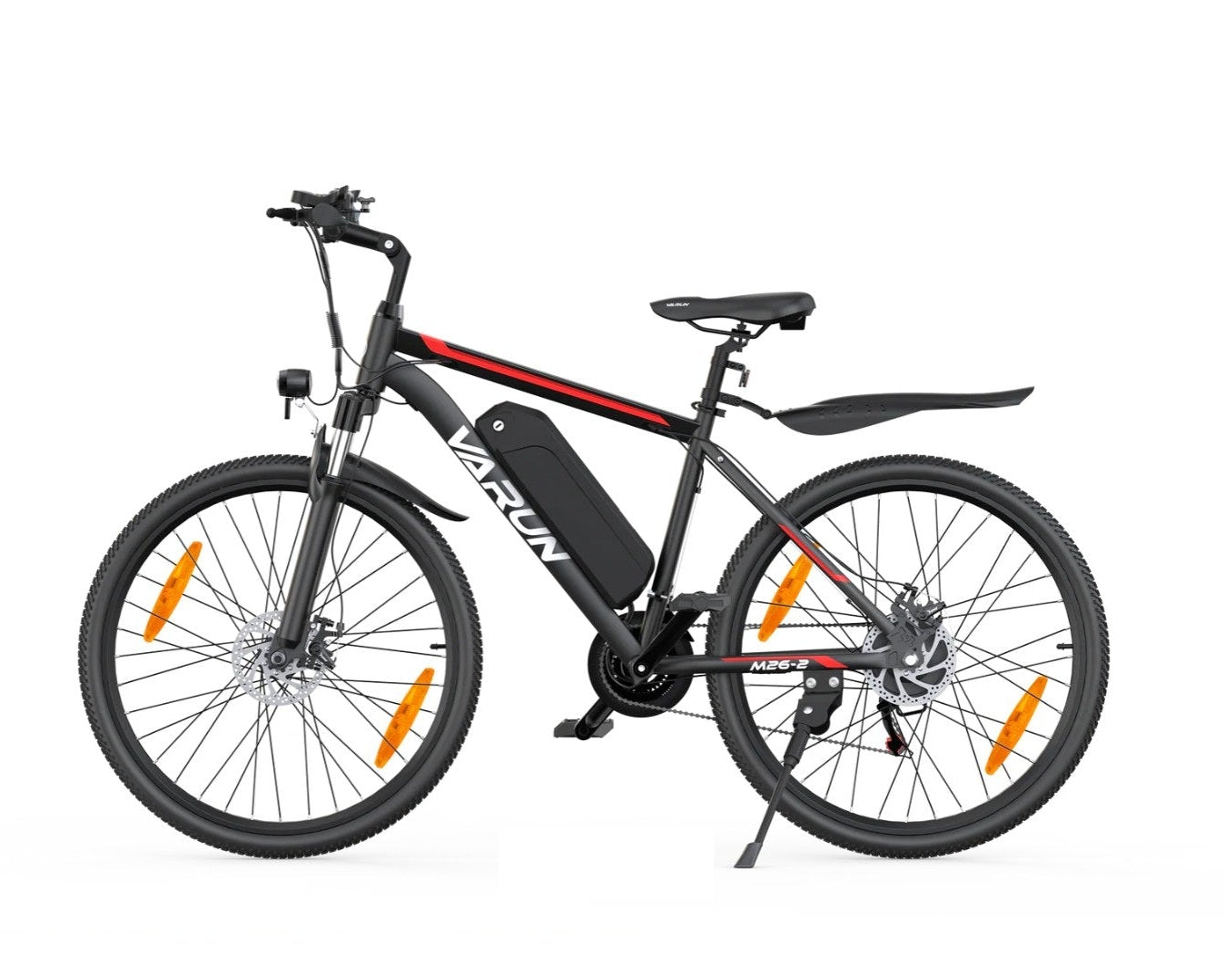 VARUN M26-2 Electric Bike with 'Varun' branding on a white background