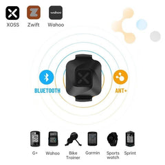 XOSS Speed Cadence Sensor Cycling Computer Speedometer ANT+ Bluetooth Road Bike MTB Compatible For GARMIN iGPSPORT Bryton - Pogo Cycles