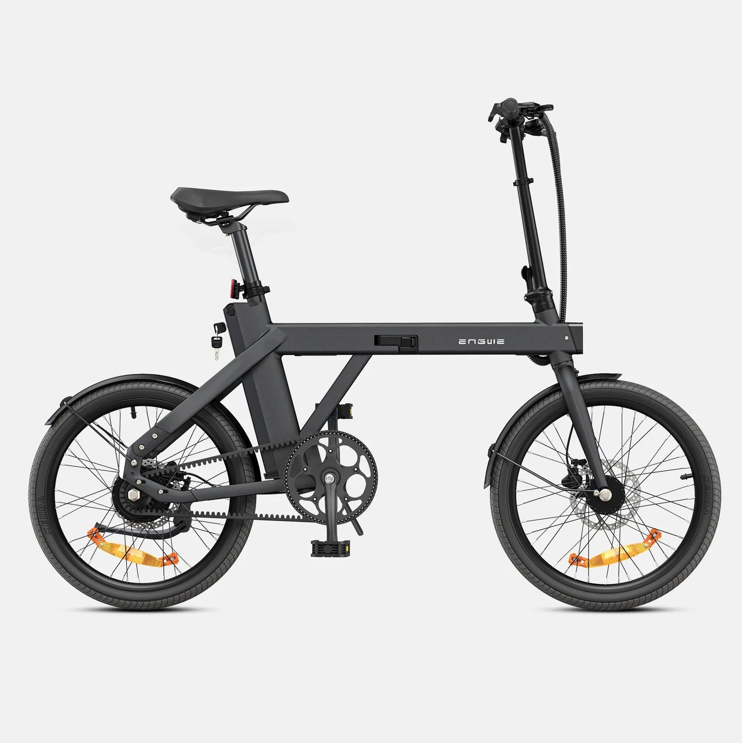 ENGWE P20 Electric Bike in black on a white background