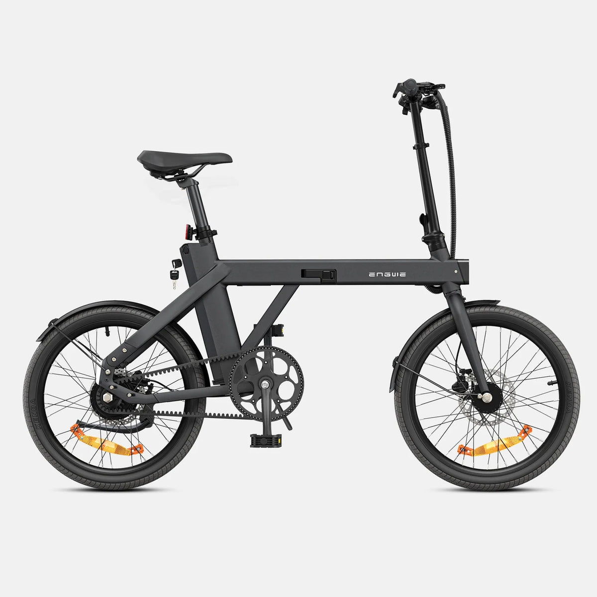 ENGWE P20 Electric Bike in black on a white background