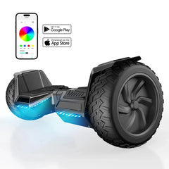 V8 Bluetooth LED Hoverboard Terrain 8.5"