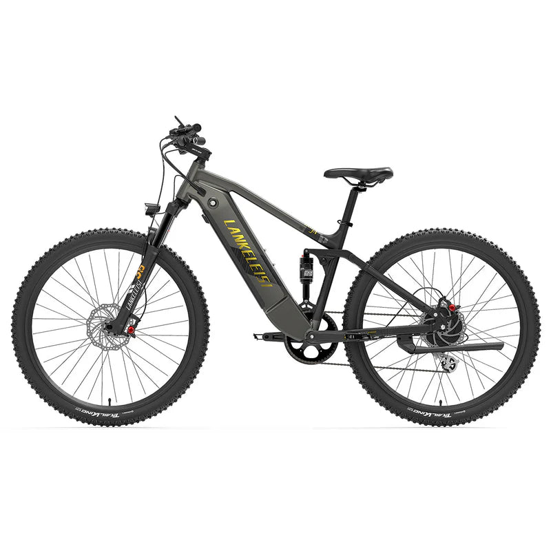 LANKELEISI RX600PRO Mountain Electric Bike on a white background - Pogo Cycles, Ireland