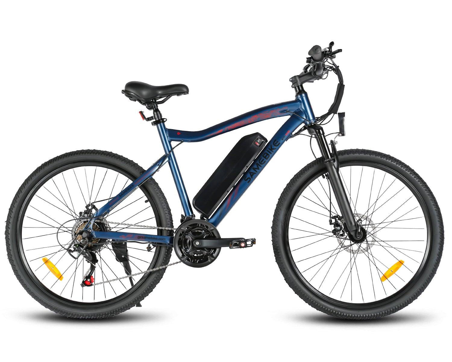 SAMEBIKE SY26-II Electric Mountain Bike - right side view - Pogo Cycles