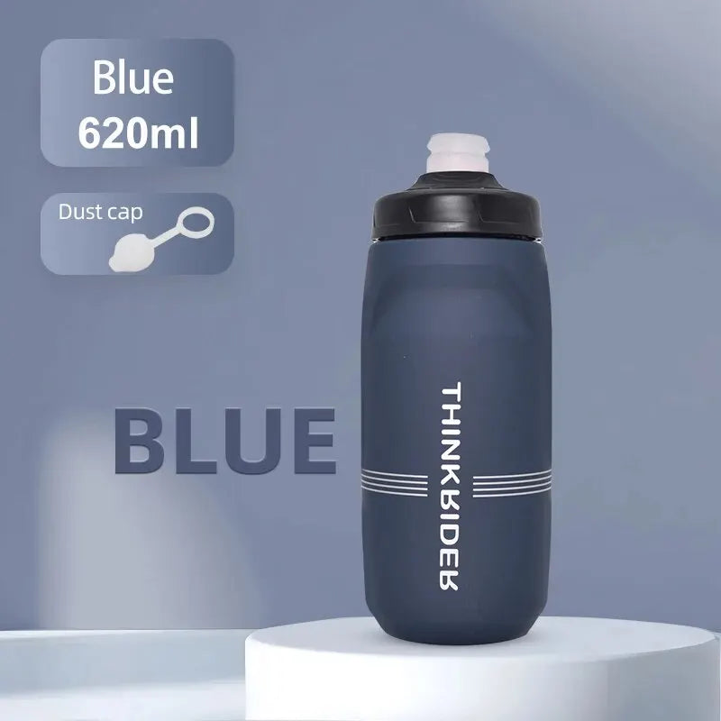 ThinkRider 620ml/750ml Bicycle Bottle MTB Road Bike Water Bottle Outdoor Sports Plastic Portable Large Capacity Drink Cycling