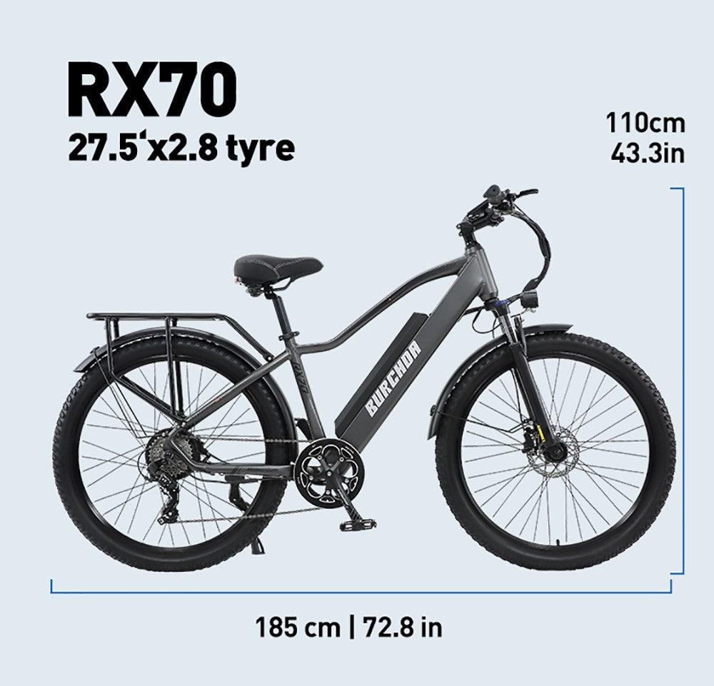 BURCHDA RX70 Mountain Electric Bike - Pogo Cycles