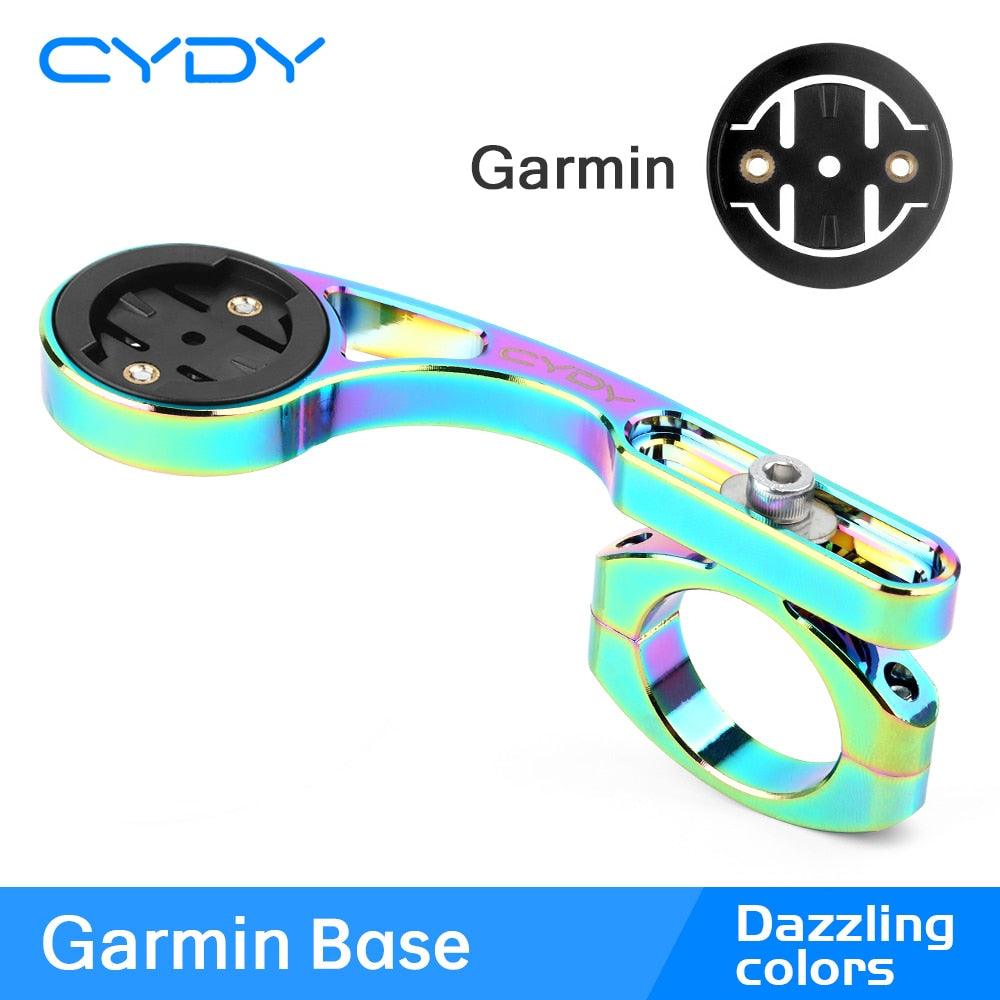 CYDY MTB Bicycle Garmin Mount Edge 130 520 820 Bike Computer Holder Aluminum alloy Bryton Rider 420 Wahoo IGPSPORT XOSS G+parts - Pogo Cycles