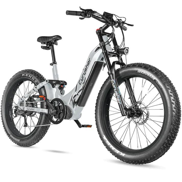 Cyrusher Trax Hybrid All-Terrain Electric Bike - Pogo Cycles available in cycle to work