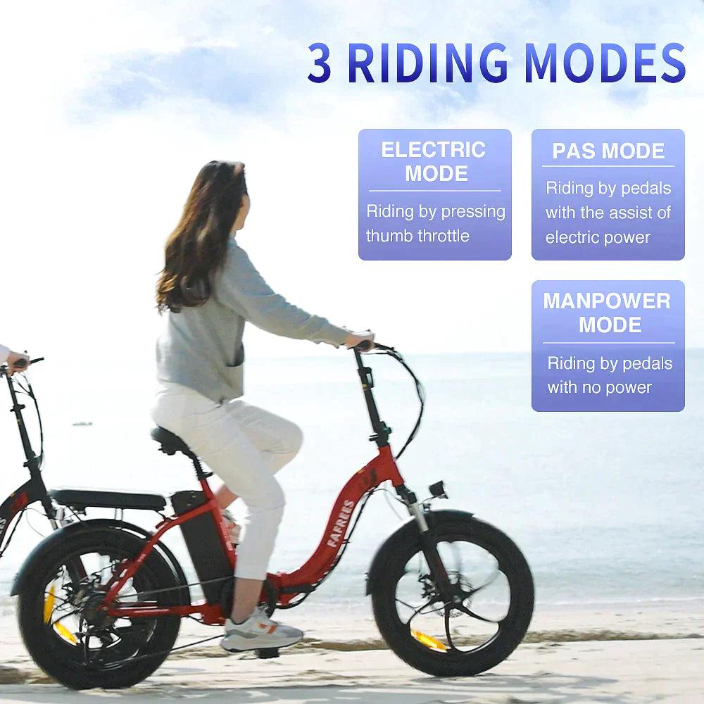 FAFREES F20 Folding Electric Bike - Pogo Cycles