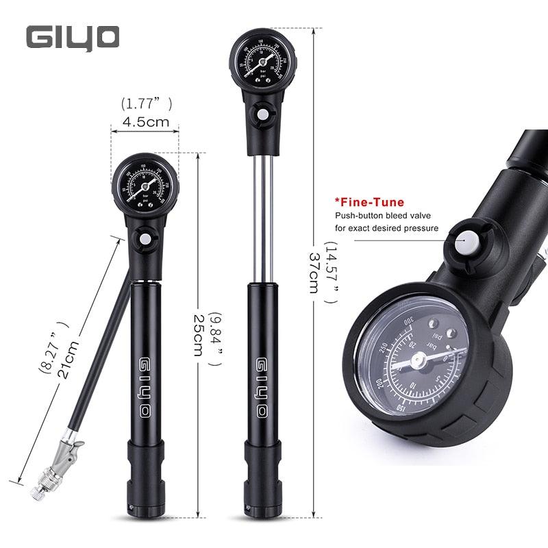 Giyo MTB Shock Fork Pump - Pogo Cycles