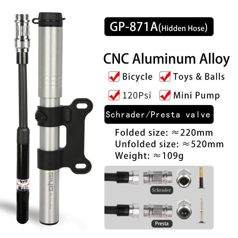 Giyo Portable Bicycle Pump - Pogo Cycles