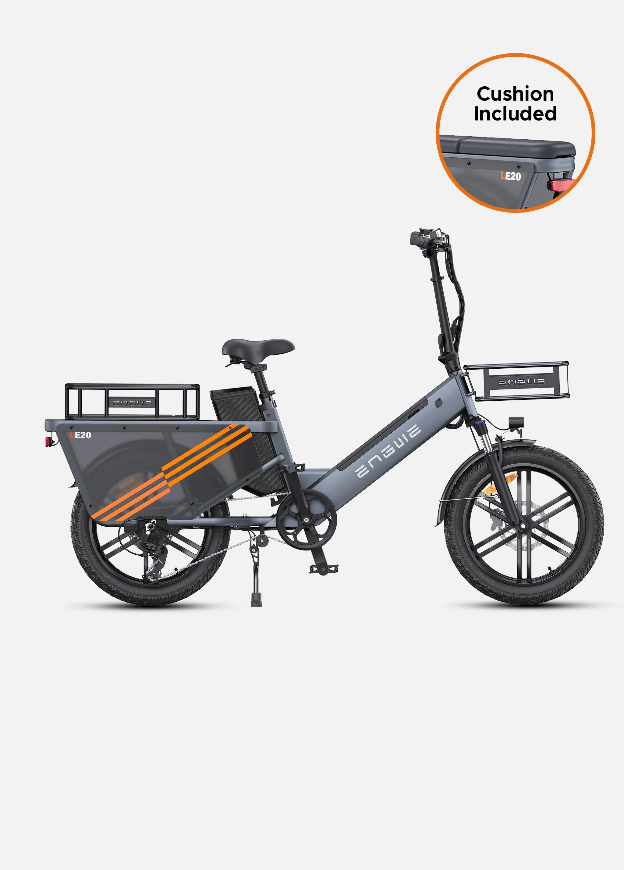 ENGWE LE20 Step-Thru Cargo Electric Bike