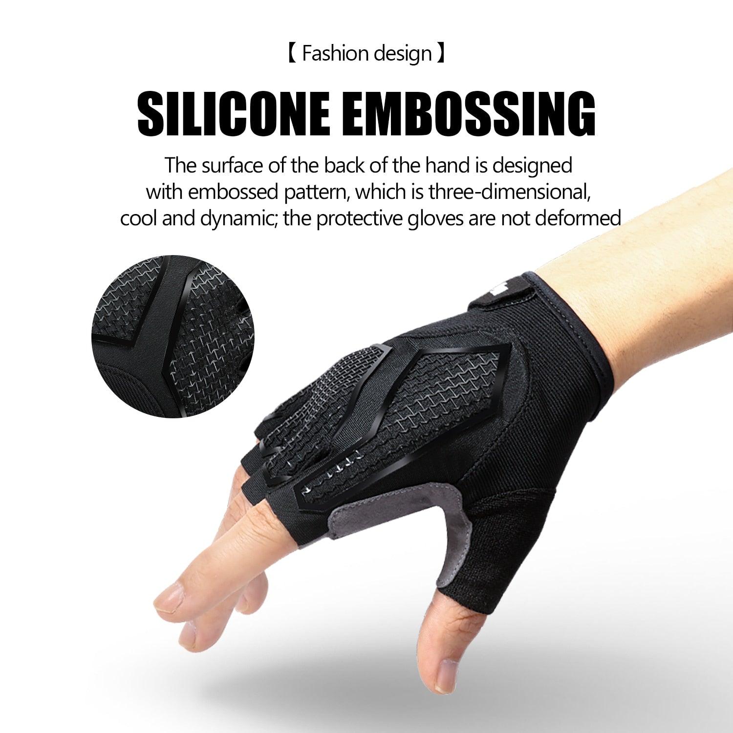 Half-Finger Men's And Women's Cycling Gloves - Pogo Cycles available in cycle to work