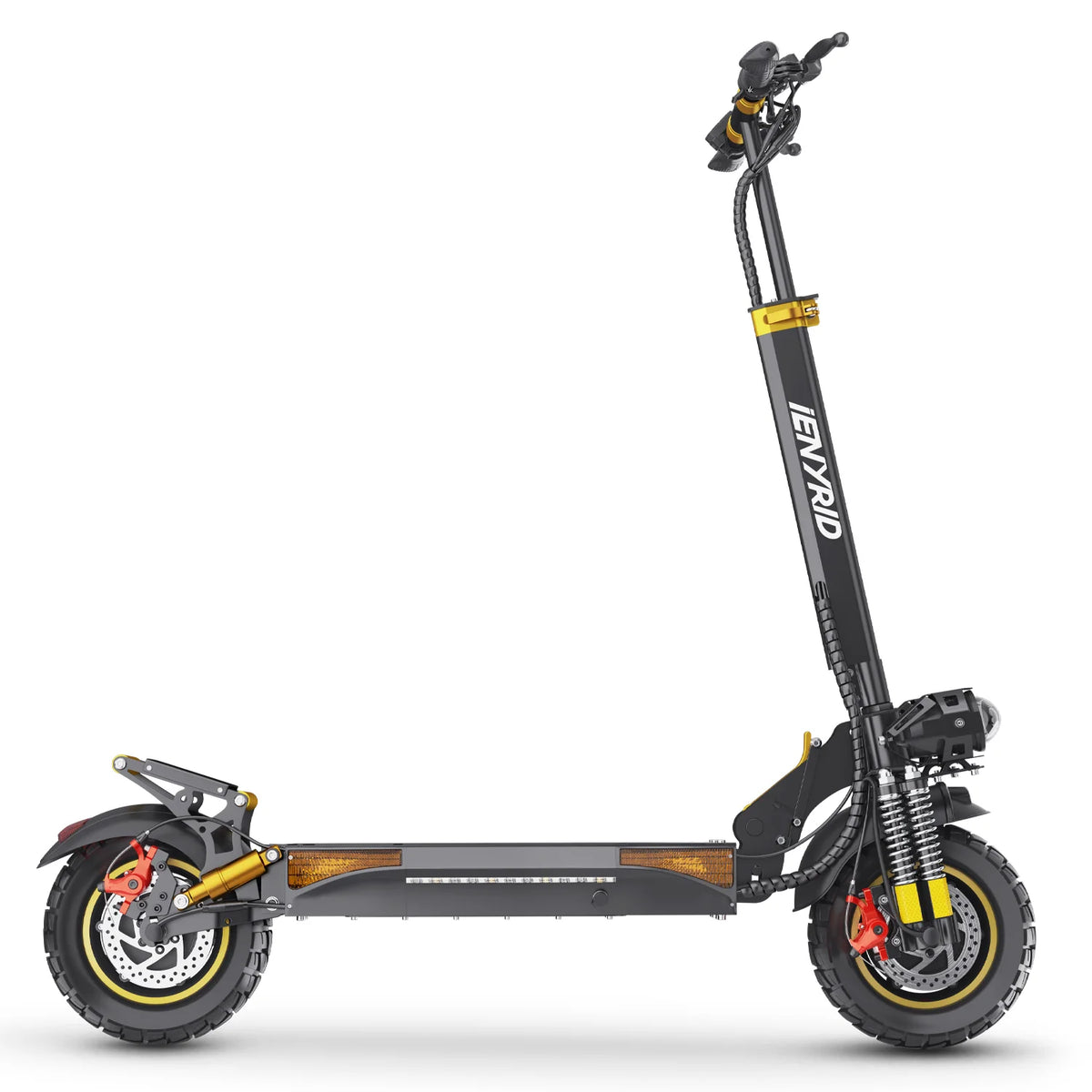 Black iENYRID ES6 Off-Road Electric Scooter with 'iENYRID' branding on a white background