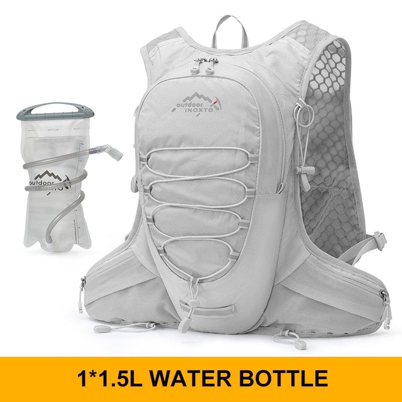 INOXTO-Portable waterproof bicycle backpack, 10 liters, water bag, suitable for outdoor sports, mountaineering, hiking, hydratio - Pogo Cycles