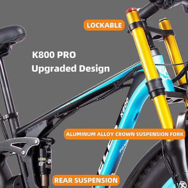 Keteles K800 Pro Electric Bike - UK - Pogo Cycles