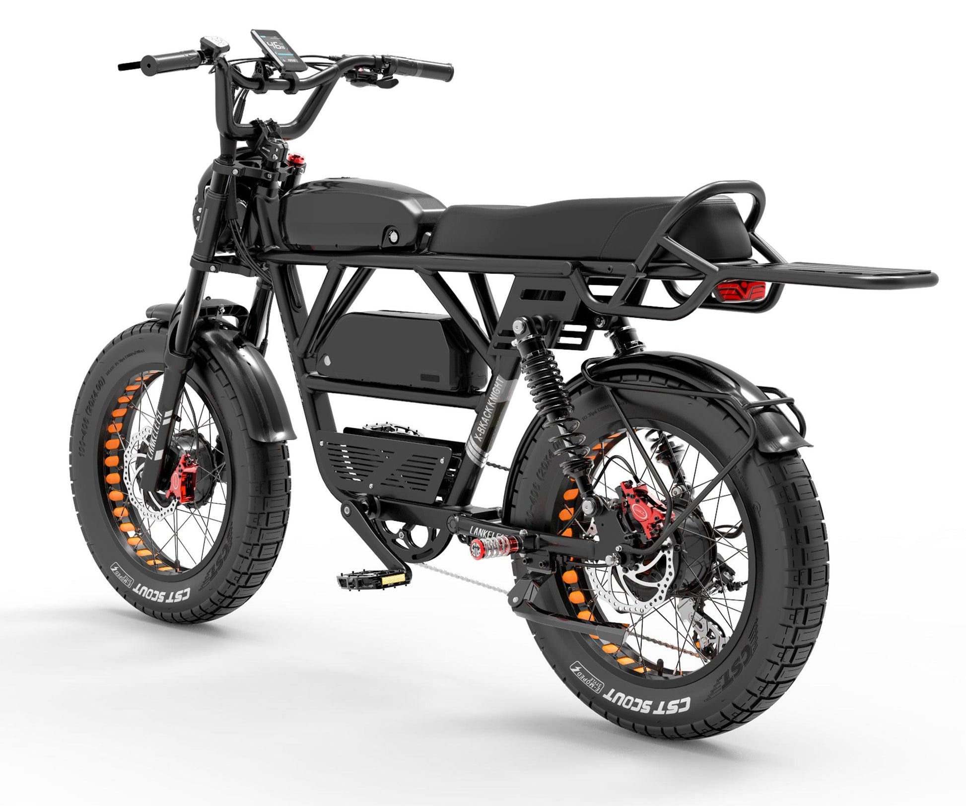 LANKELEISI X-Black Knight Dual Motor Electric Bike Preorder - Pogo Cycles