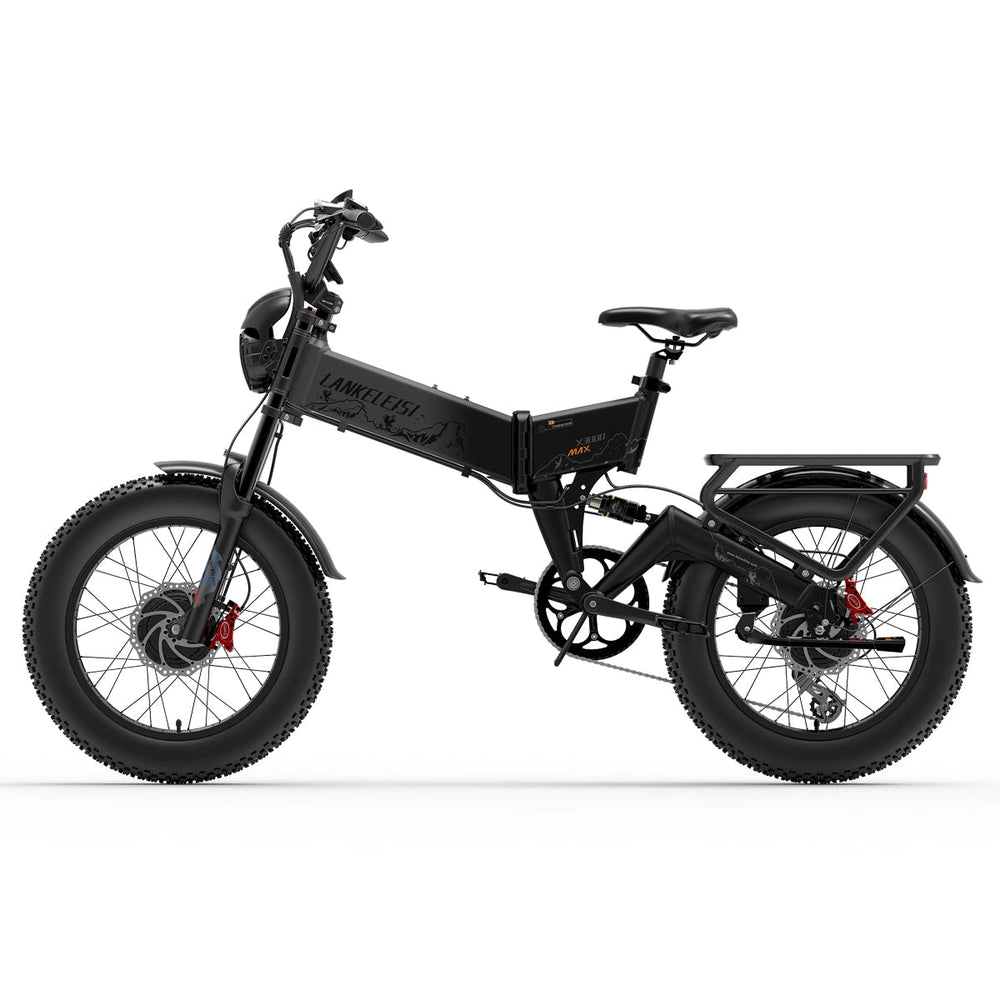 LANKELEISI X3000 MAX 2000W Dual Motor Electric Bike - Pogo Cycles