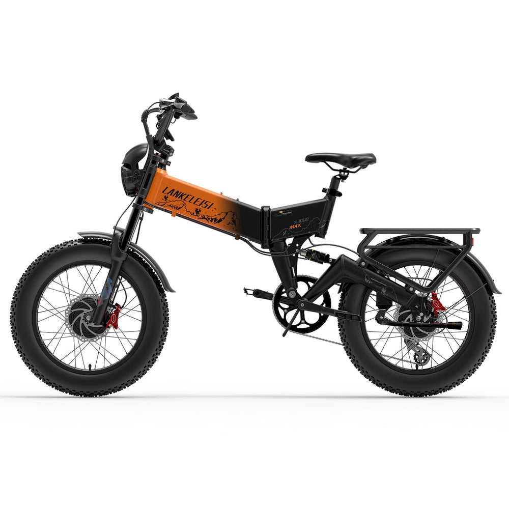 LANKELEISI X3000 MAX 2000W Dual Motor Electric Bike - Pogo Cycles