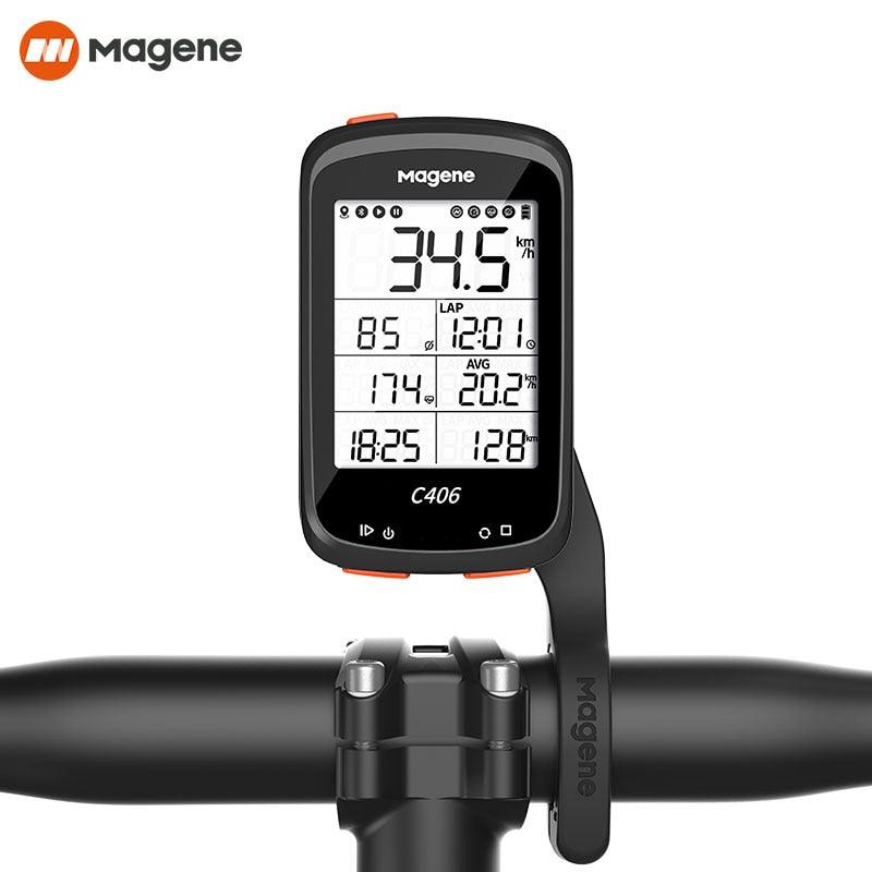 Magene C406 Bike GPS Computer C406 Pro MTB Road Cycle Smart Wireless Waterproof Speedometer Bicycle Odometer Stra - Pogo Cycles