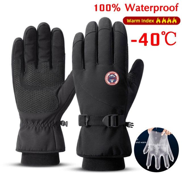 Men Winter Waterproof Cycling Gloves - Pogo Cycles