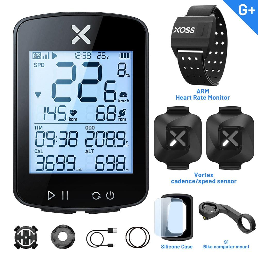 New Version xoss G+ G2 G plus Bike Computer GPS Generation 2 Cycling Wireless Speedometer Tracker Odometer Road MTB Bike ANT+ - Pogo Cycles