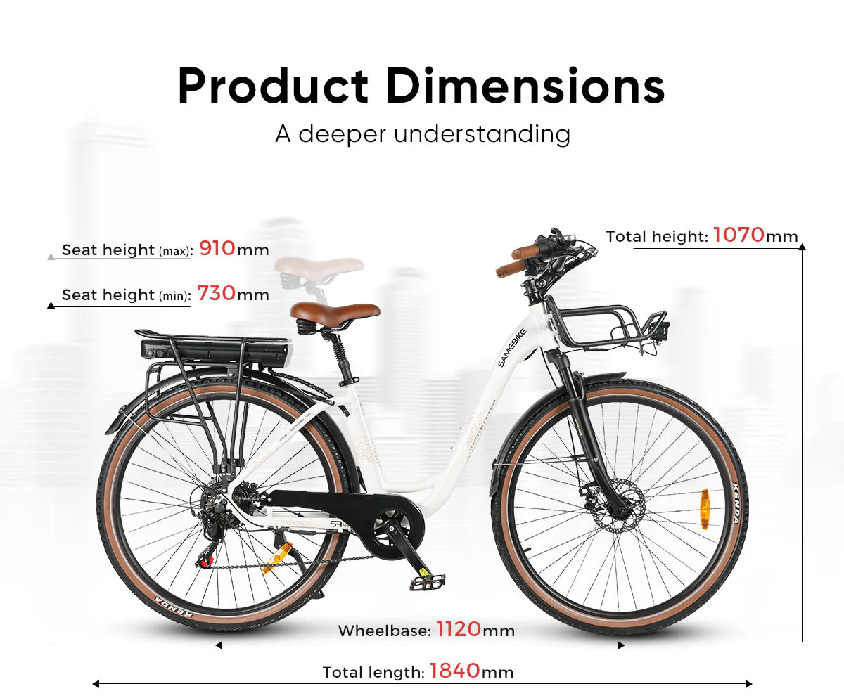 Samebike RS-A07 Electric Bike - UK - Pogo Cycles