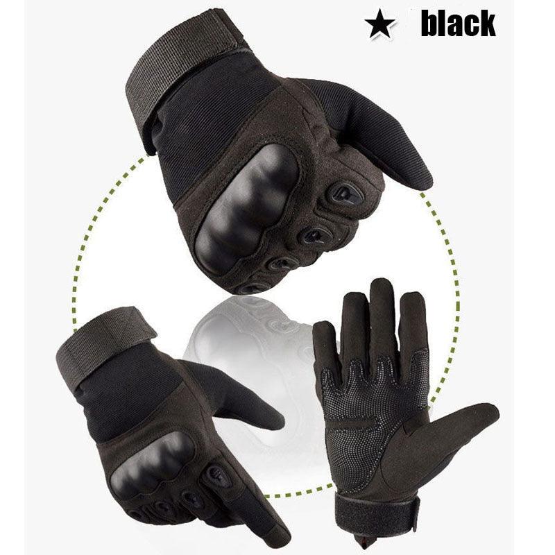 Super Fiber Leather Army Military Gloves - Pogo Cycles