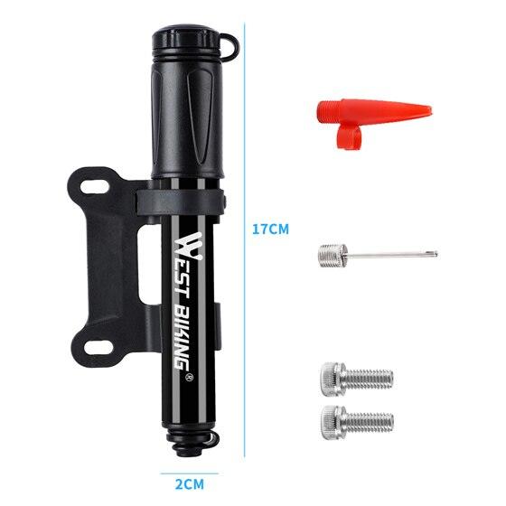 WEST BIKING Bicycle Hand Air Pump Mini - Pogo Cycles