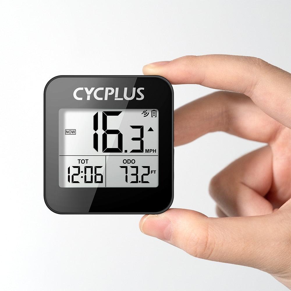 CYCPLUS Cycling GPS Bicycle Computer Bike Accessories Speedometer LED IPX6 Waterproof Odometer Wireless Stopwatch - Pogo Cycles