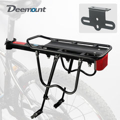 Deemount Bicycle Luggage Carrier Cargo Rear Rack Shelf Cycling Bag Stand Holder Trunk Fit 20-29'' Mtb &4.0'' Fat Bike - Pogo Cycles